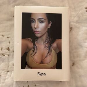 Kim kardashian Rizzoli Book with Bold Portrait Cover